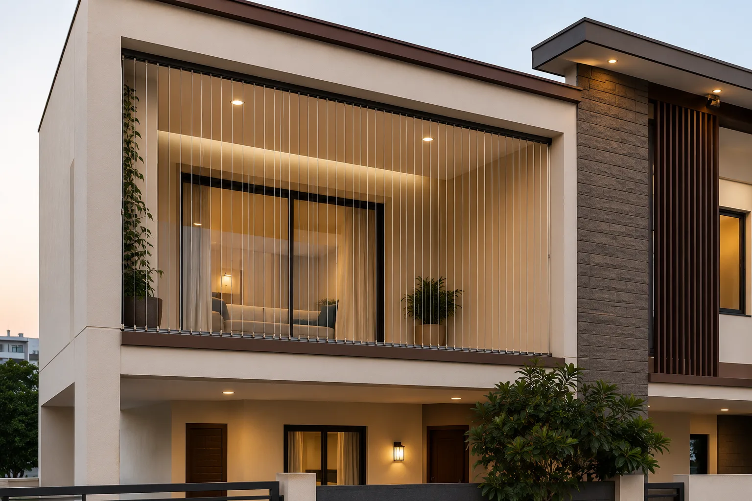 Luxury Balcony Invisible Grill at DLF Cybercity